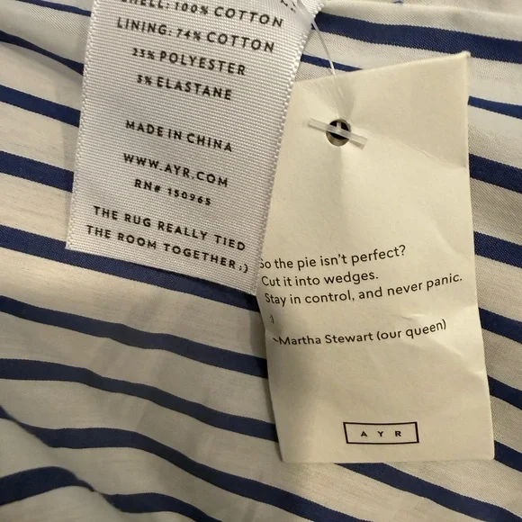 AYR Tan Double-Breasted Trench Coat - Picture 8 of 8